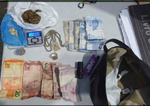 Dois homens são presos e um adolescente é apreendido com drogas no Amazonas