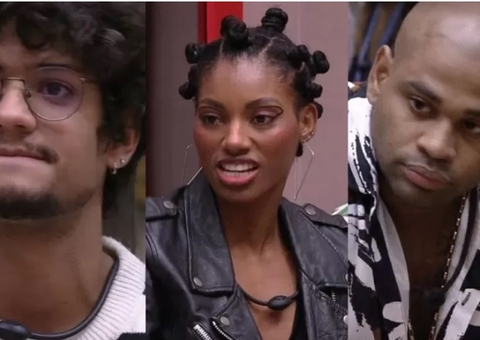 Cezar, Gabriel Santana e Tina se enfrentam no paredão do BBB 23