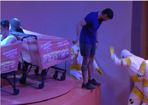 Cara de Sapato é o primeiro a deixar prova do líder e escolhe consequência