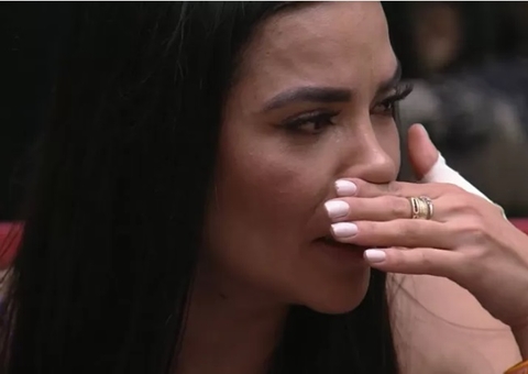 Dania chora após eliminação de Sapato e Guimê