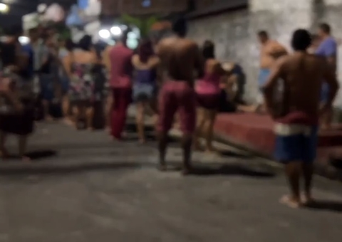 Corpo de homem é encontrado em calçada após tiroteio em Manaus