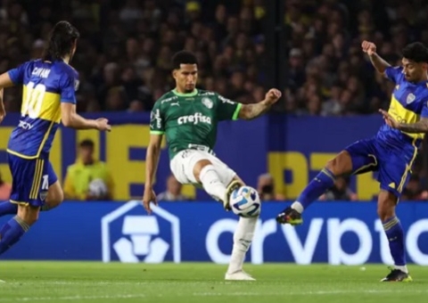 Palmeiras e Boca desperdiçam chances e empatam sem gols na Bombonera