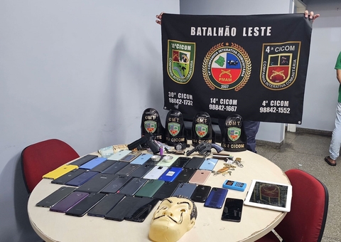 Polícia prende 7 envolvidos em roubos e receptação de celulares em Manaus