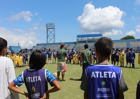 Estádio Ismael Benigno é palco do Circuito Futebol Social neste sábado, em Manaus