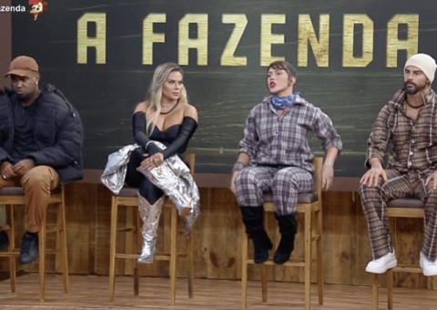 Kally, Nadja Radamés e Tonzão estão na roça de A Fazenda