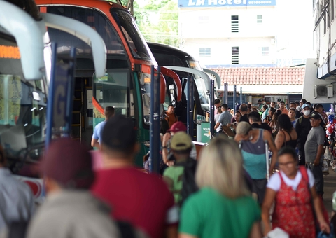 Número de passageiros na rodoviária já supera o fluxo de 2022 no Amazonas