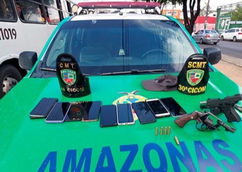 Em 24h, polícia apreende 11 armas usadas em assaltos em Manaus