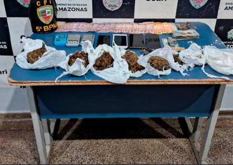 Mulher é presa com drogas ao tentar fugir da polícia no Amazonas