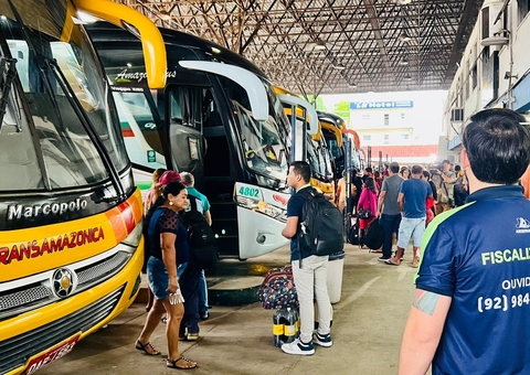 Mais de 25 mil passageiros saíram do Amazonas na semana do Natal