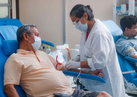 Levantamento aponta que pessoas entre 40 e 49 anos são as que mais doam sangue no Amazonas