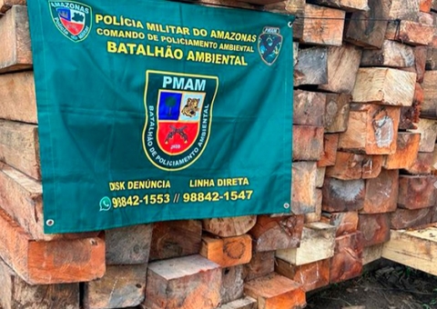 Polícia apreende maquinário e madeira em serraria ilegal no Amazonas