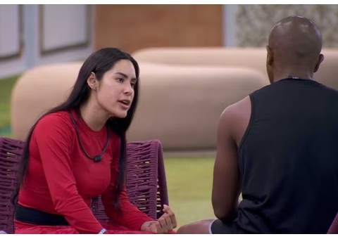 Isabelle revela para Davi que se afastou de brother: 'tenho até medo'