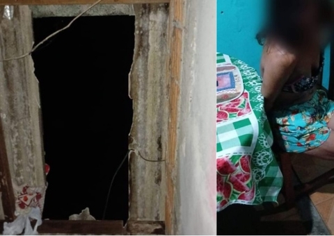 Mulher é presa após cair de telhado durante tentativa de roubo no Amazonas