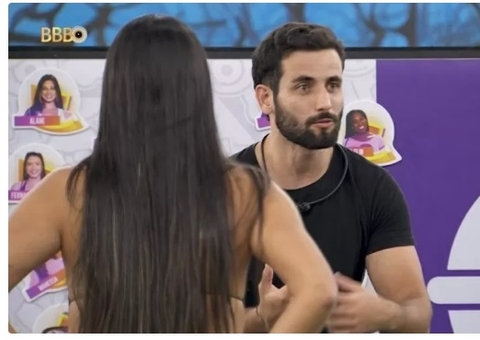 Vídeo: Leidy e Matteus batem boca no BBB: 'planta'