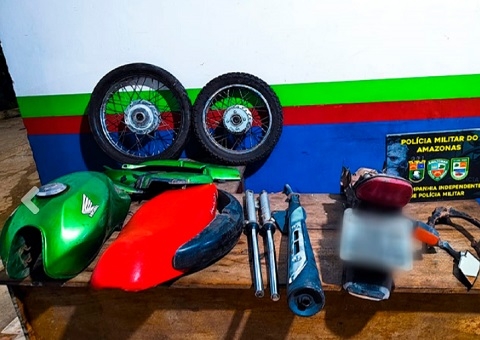 Polícia desarticula desmanche de motos em Maués