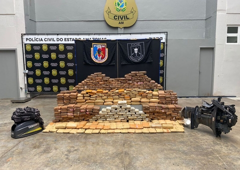 Apreensões de drogas representam aumento de 138% neste ano no Amazonas