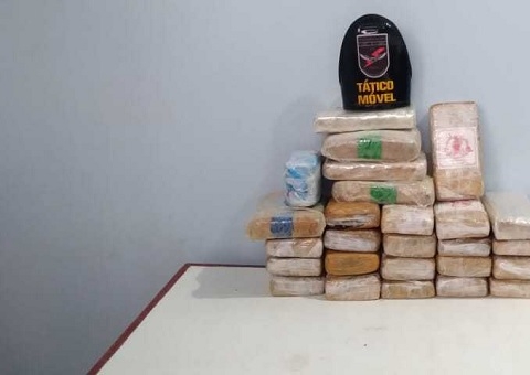 Polícia apreende 26 kg de drogas, avaliadas em R$ 390 mil, em Alvarães