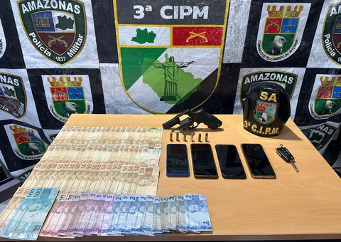 Integrantes de facção são presos após assalto a posto de combustíveis em Itacoatiara