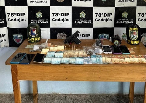 Líderes de facções criminosas são presos em Codajás