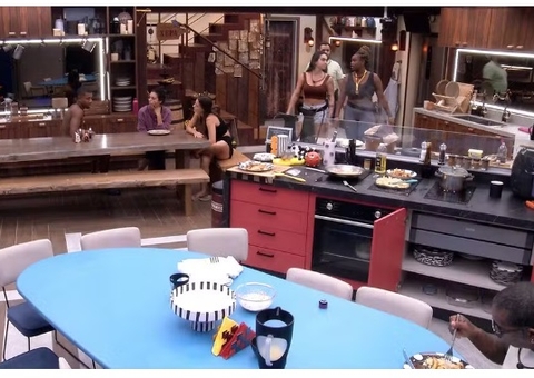 Giovanna avalia emoji da líder Raquele: 'Pode ser pela aproximação com os dois grupos'