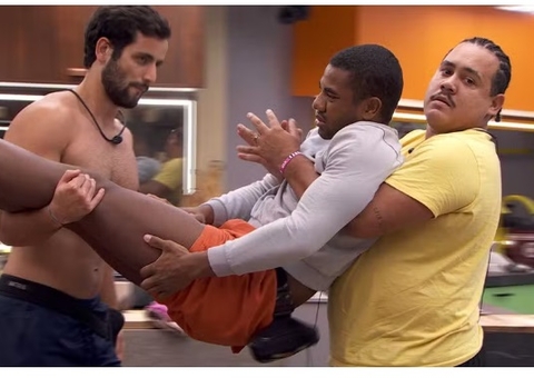 Davi passa mal e é socorrido por brothers após 16 horas de prova; vídeo