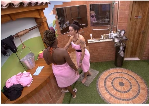 Giovanna critica clima entre Lucas e Pitel: 'como esposa, eu ia ficar p***'