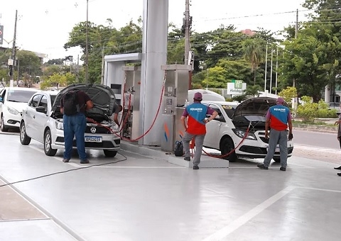 Manaus ganha novo posto de abastecimento de gás natural na zona Leste
