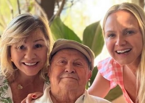 Pai da apresentadora Eliana morre aos 92 anos