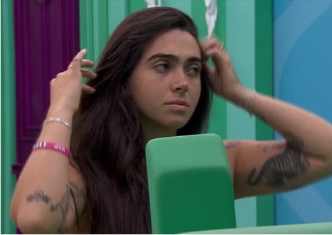 Giovanna descobre o resultado da Enquete do Líder