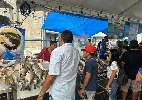 Feirão do Pescado vendeu 117 toneladas de peixes durante Semana Santa em Manaus