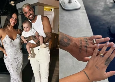 Ex-Fazenda Lipe Ribeiro se casa com Dessa Castorino