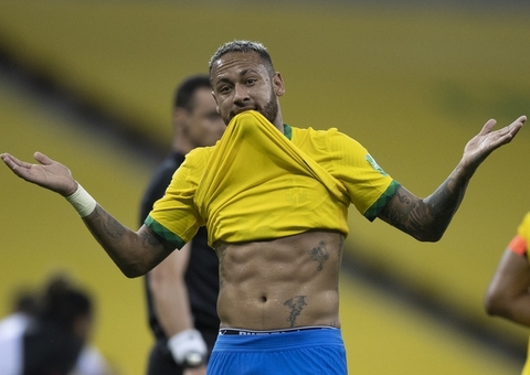 Neymar tem queda e vê Vini Jr e Endrick crescerem como melhores da Seleção