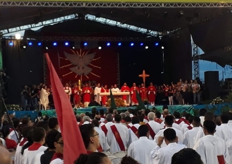 Celebração de Pentecostes terá início às 17h deste domingo