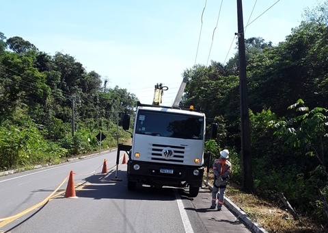 Desligamento programado deixará 6 bairros sem energia neste sábado em Manaus