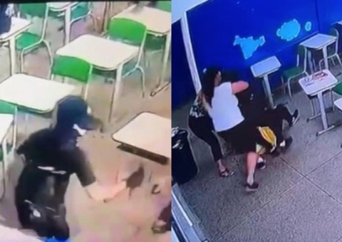 Justiça acata pedido e aluno que matou professora durante ataque em escola será internado 