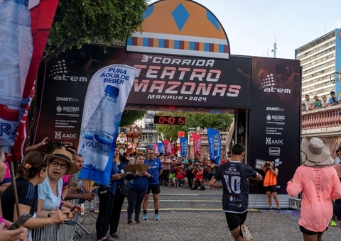 Corrida do Teatro Amazonas altera trânsito no Centro de Manaus neste domingo