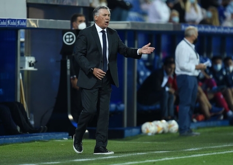 Ancelotti pessimista por vaga direta na Champions