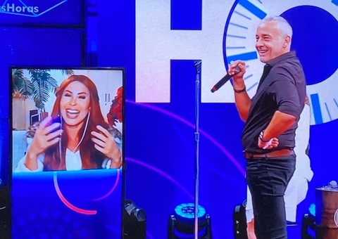 Alexandre Borges admite que deu cantada em Joelma no Altas Horas