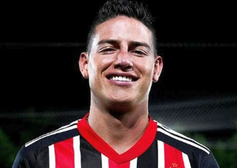 Inscrito, James Rodríguez é relacionado para jogo do São Paulo em Brasília