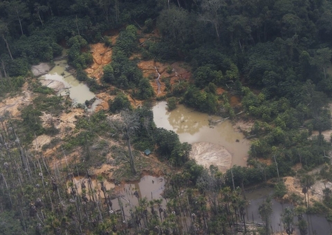 Operação da PF contra garimpeiros destrói 200 acampamentos na Terra Yanomami