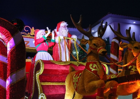 Confira bairros que terão 'Parada Natalina' nesta quarta-feira