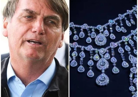 Joias sauditas dadas a Jair Bolsonaro são isentas de imposto, diz Receita Federal