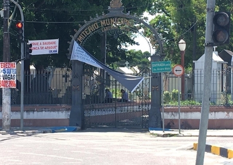 Manaus tem 33 sepultamentos registrados neste domingo