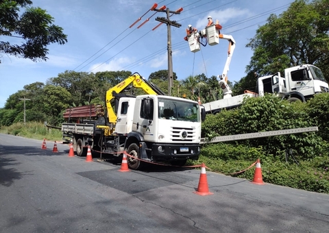 Cinco bairros ficarão sem energia nesta terça-feira em Manaus