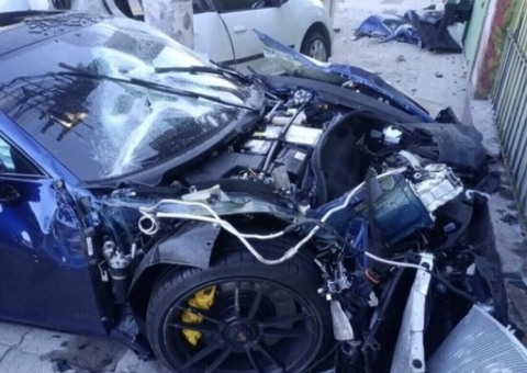 Justiça nega pela 2ª vez pedido de prisão a dono de Porsche que bateu em carro de app