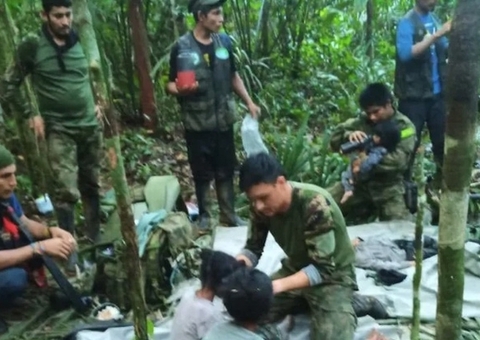 Veja momento em que crianças perdidas são encontradas na selva amazônica; vídeos