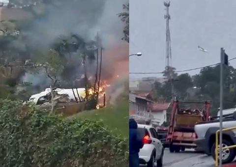 Prefeitura de Vinhedo diz que não há sobreviventes de queda de avião com 62 pessoas a bordo