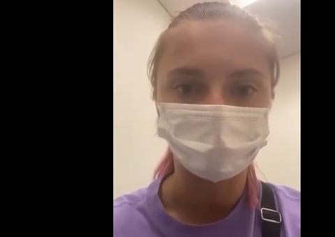 Atleta de Belarus chega à Polônia após se recusar a voltar para casa