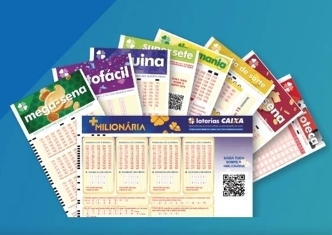 +Milionária tem prêmio de R$ 55 milhões; veja as loterias deste sábado