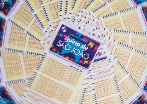 Com prêmio de R$ 220 milhões, apostas exclusivas para Quina de São João iniciam hoje